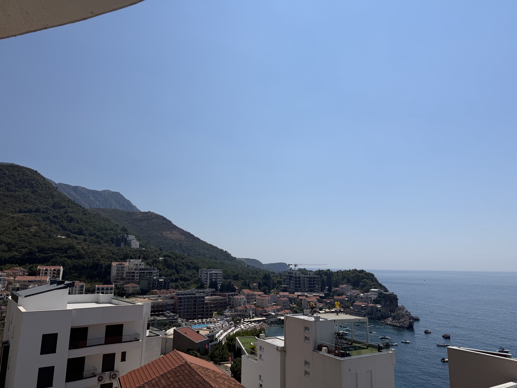 Panorama zaliva Pržno