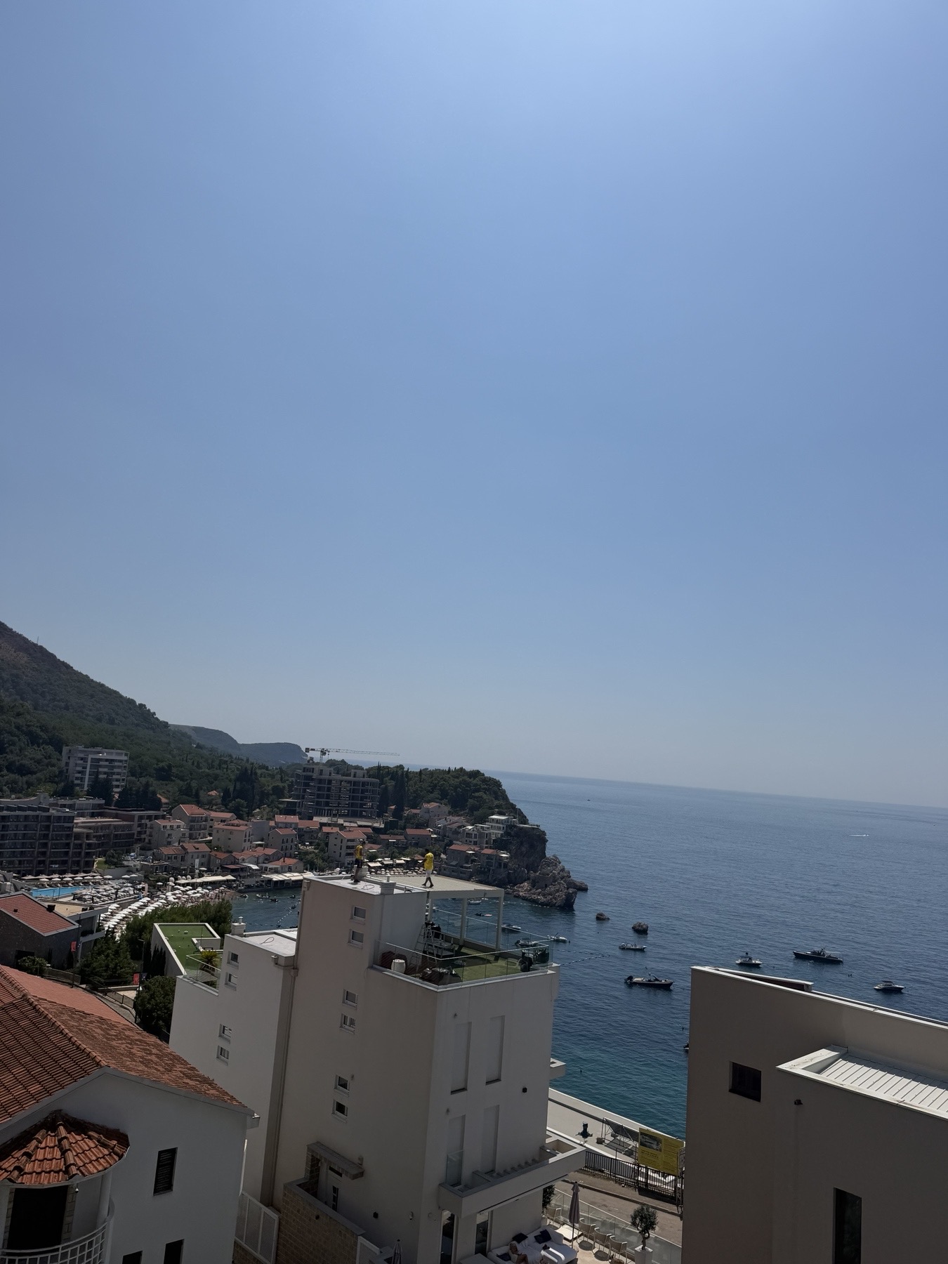Pogled na plažu Pržno